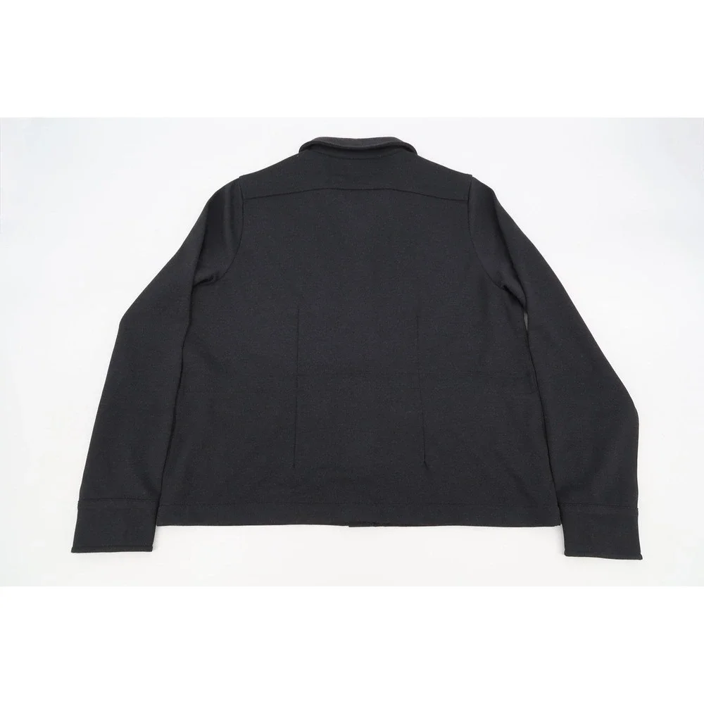 Brooks‎ Brothers Women's Medium Gray Jacket Mid Layer Stretch Button #BB18205